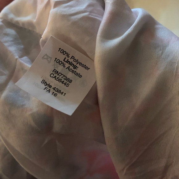 J. Crew Bright Floral Mini dress - 6 (Orange, Blue, Black, White) - Picture 8 of 8